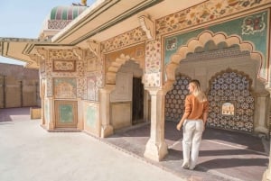Spirituele wandeling door Jaipur met een gids en een ritje in een tuk-tuk