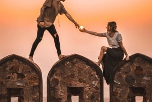 Jaipur: Blomstermarknad vid soluppgången och stadstur med guide