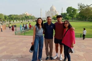 Vanuit Jaipur: Taj Mahal & Agra Privétour met gids