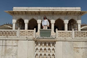 Vanuit Jaipur: Taj Mahal & Agra Privétour met gids