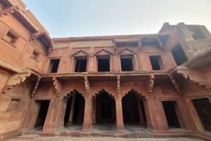 Au départ de Delhi/Jaipur : excursion d'une journée au Taj Mahal et à Agra en voiture privée