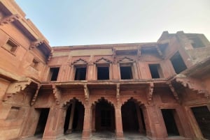Au départ de Delhi/Jaipur : excursion d'une journée au Taj Mahal et à Agra en voiture privée