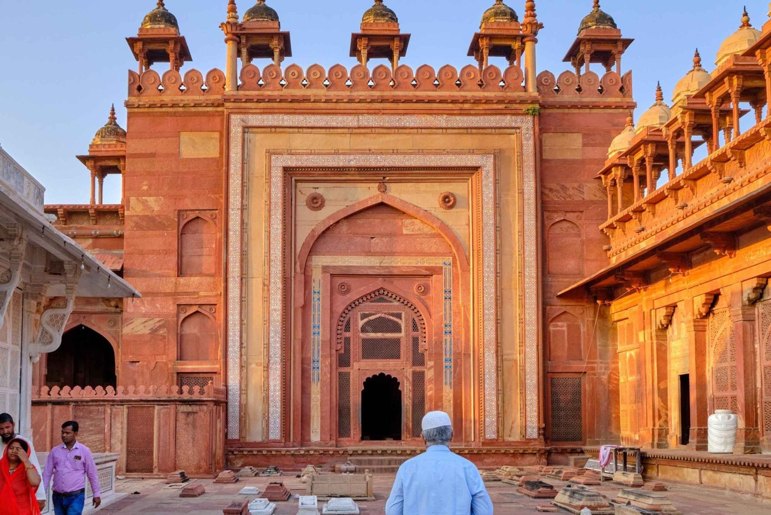 Jaipur til Agra via Chand Baori, Bharatpur og Fatehpur Sikri