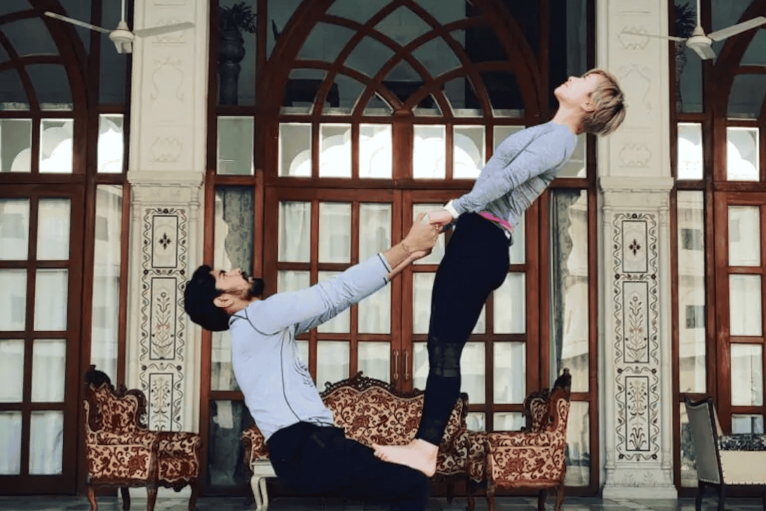 Jaipur: Traditionell indisk yogaupplevelse