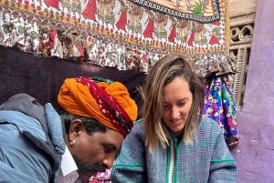 Jaipur: Traditionell Kathputli-docktillverkning