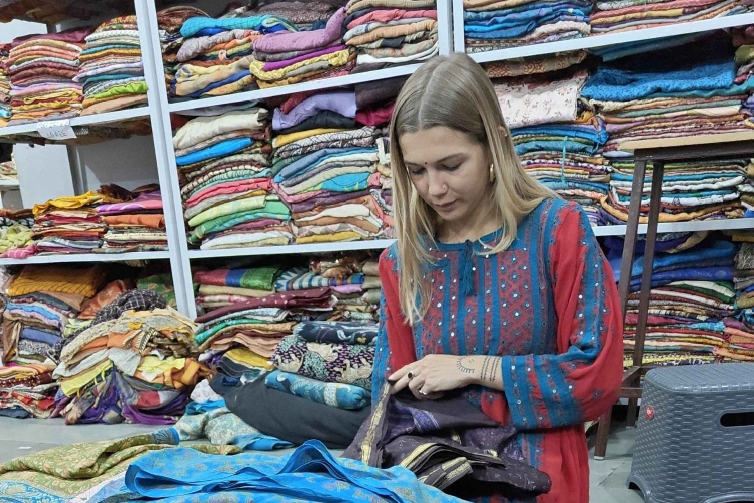 Jaipur: tour in tuk-tuk con laboratori d'arte e bazar