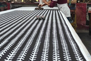 Jaipur: Tuk tuk -ostoskierros, jossa on taidepajoja ja basaari