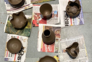 Jaipur: Wheel Pottery Experience at Studio Berõ
