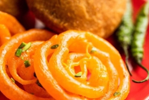 Jaipur: Spaziergang durch die Gelbe Stadt, Lebensmittelverkostung mit Guide