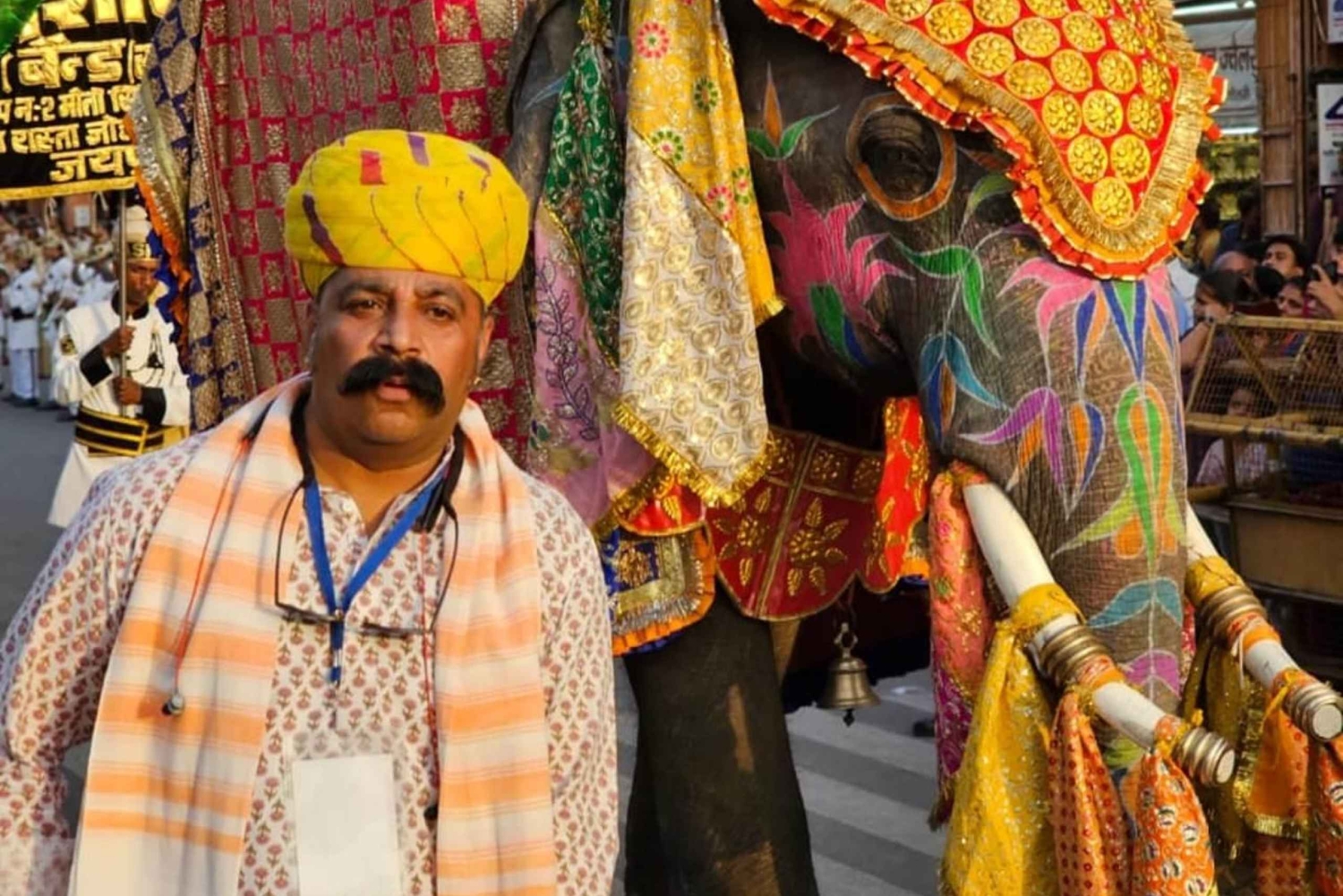 Visita guiada cultural y patrimonial a pie por la Ciudad Rosa de Jaipur