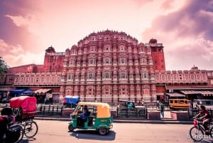 Jaipur: Private Full-Day City Tour by Tuk-Tuk or Car
