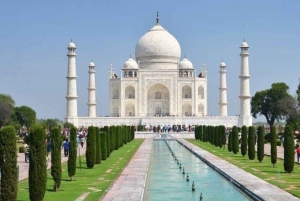 Taj Mahal Agra Guided Tour with Car, Ticket & Lunch (Option)