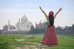 Visita guiada sin colas al Taj Mahal y al Fuerte de Agra