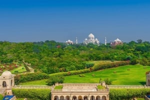 Fra Jaipur: Taj Mahal soloppgang og Agra Fort med Fatehpur Sikri