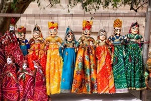 Экскурсия по художественным работам в Джайпуре с местными жителями. Встреча с местными жителями.