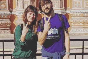 Экскурсия по художественным работам в Джайпуре с местными жителями. Встреча с местными жителями.