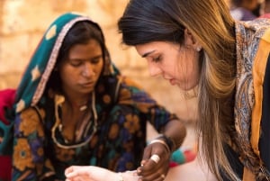 Экскурсия по художественным работам в Джайпуре с местными жителями. Встреча с местными жителями.