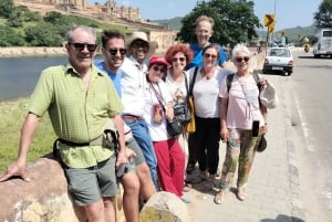 Excursão privada de dia inteiro exclusiva em Jaipur e Heritage Pink City