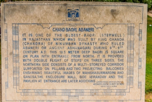 Besøk Fatehpur Sikri, Chand Baori med Jaipur-dråpe fra Agra