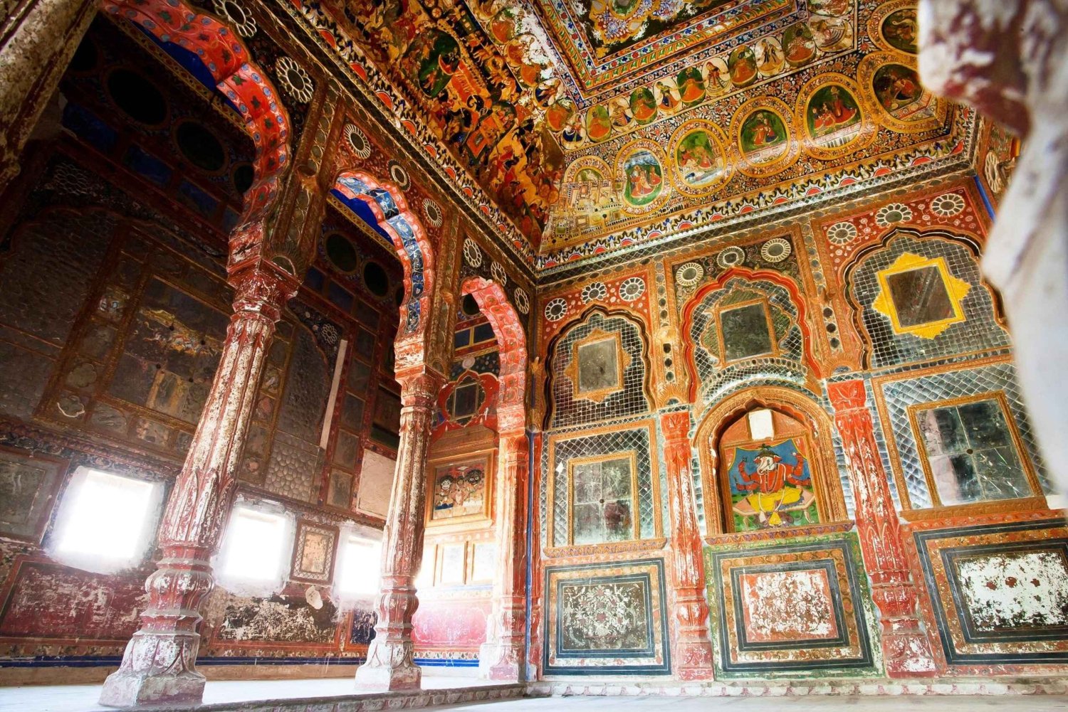 Besøg Mandawa på vej til Bikaner fra Jaipur