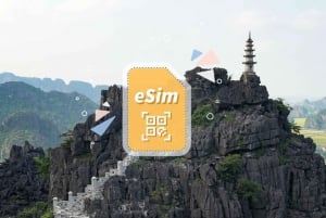 10 regionów Azji: Plan transmisji danych eSIM