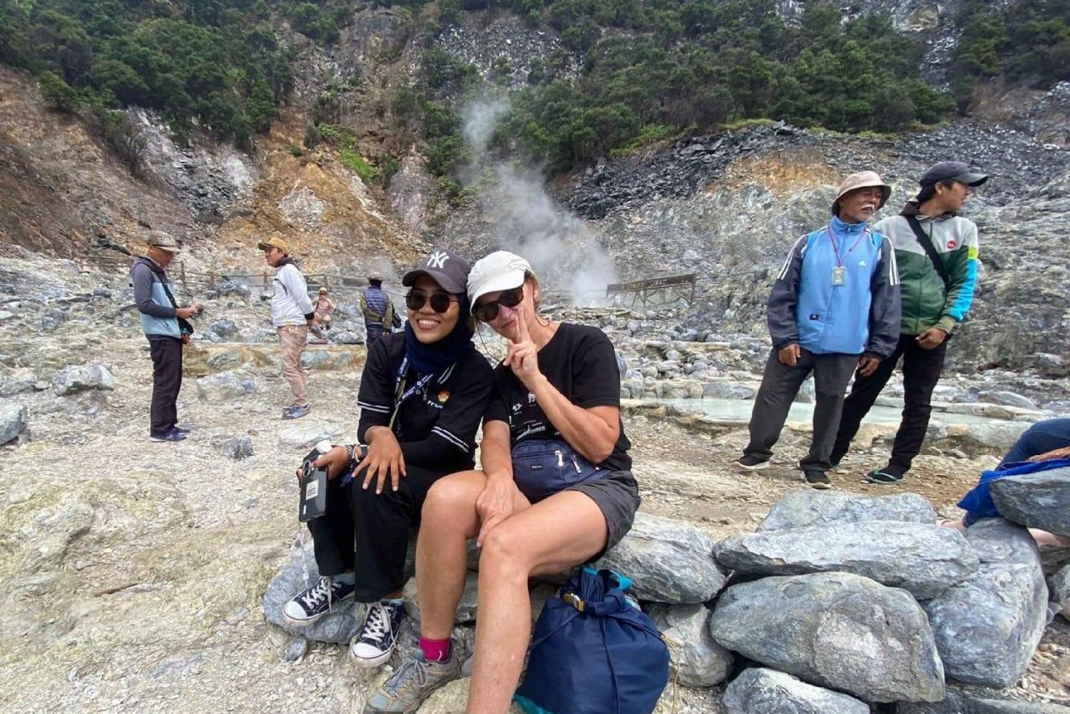 Jakarta Bandung Volcano Stony Bubble Crater Full Day Tour