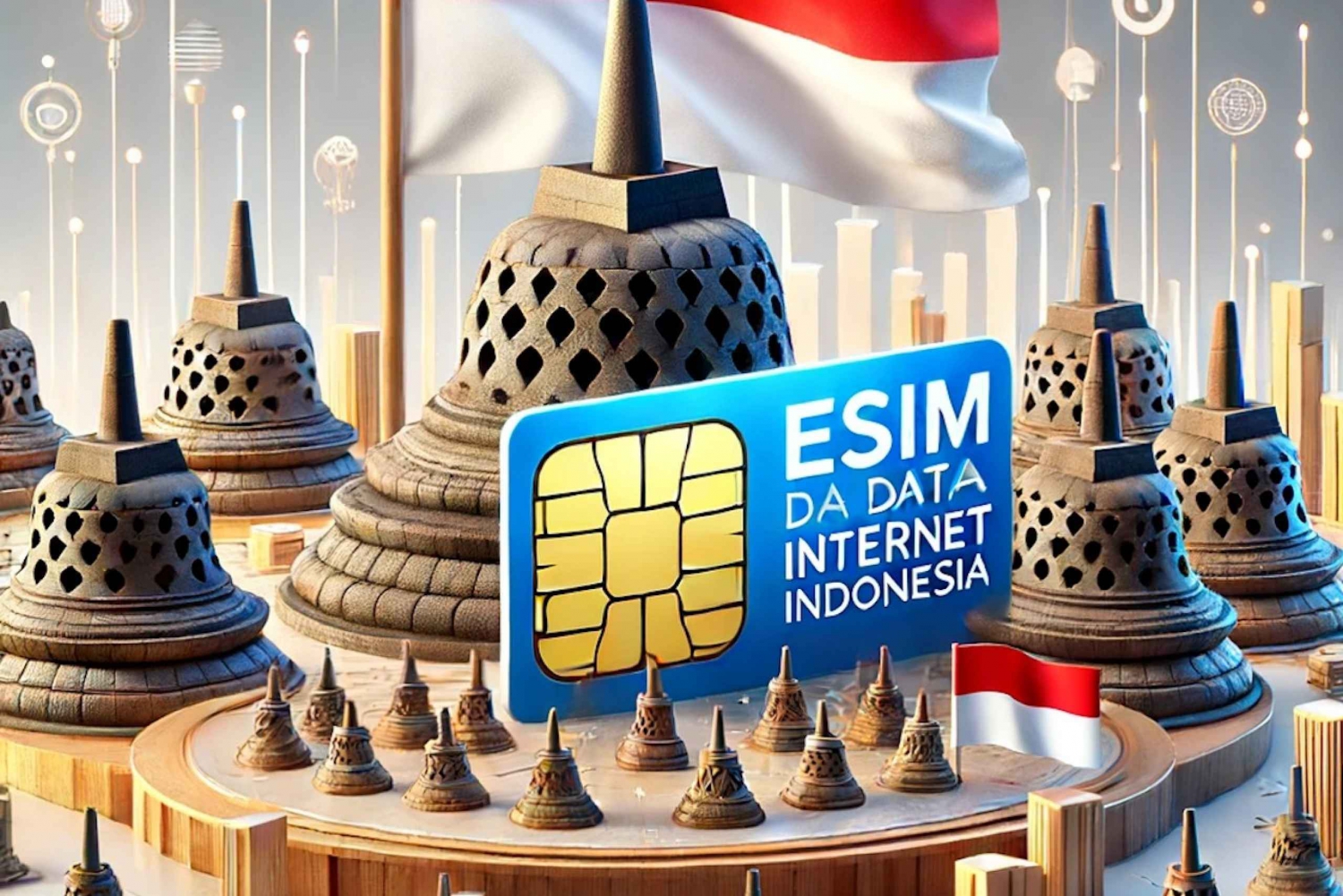 Indonesia: eSIM Jakarta Internet Data Plan for 4G/5G