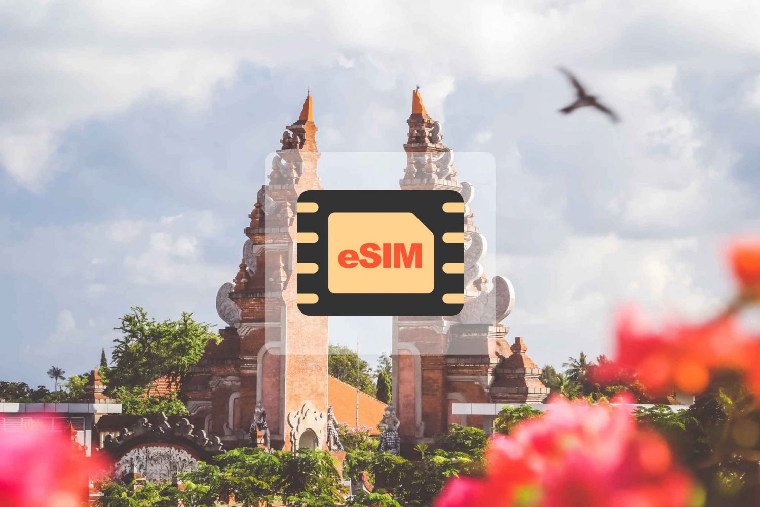 Indonesien: eSIM Mobile Data Plan