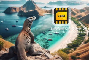 Indonesië eSIM met internetdata 25 GB Telkomsel Netwerk