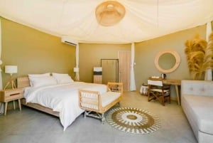 Jakarta: 2D1N Asha Island Glamping kuljetuksilla ja mönkijöillä