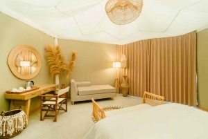 Jakarta: 2D1N Asha Island Glamping kuljetuksilla ja mönkijöillä