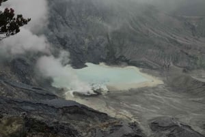 Jakarta : Active Volcano, Domas Crater, and Fun Rafting tour