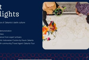 Jakarta: Batikkurs med lokal designer