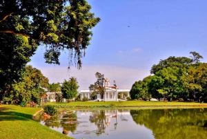 Botanische tuin Jakarta Bogor, rijstterras en waterval