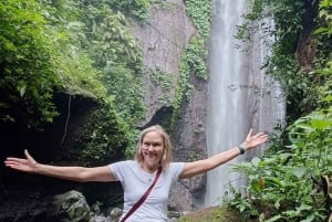 Jakarta Bogor Botanischer Garten, Wasserfall und Reisterrasse