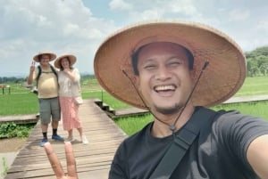 Giardino botanico, cascata e terrazza di riso di Jakarta Bogor