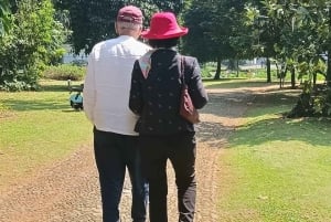 Jakarta Bogor Botanical Garden, Waterfall and Rice Terrace