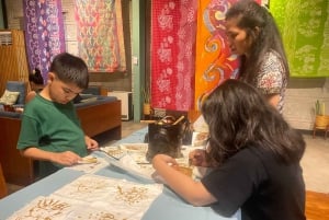 Giacarta: tour della città e laboratorio di batik con pranzo