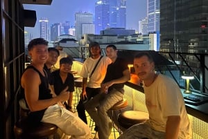 Jakarta: Night Walking Tour with Snacks and Dinner