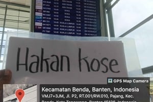 Jakarta: Privat transport fra Soekarno Hatta Lufthavn