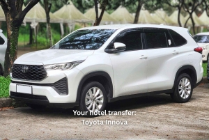 Jakarta: Senayan nattgolf med utsikt over byen og transport