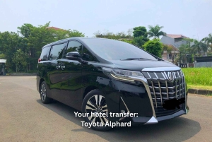 Jakarta: Senayan nattgolf med utsikt over byen og transport