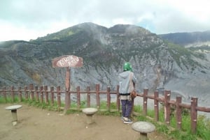 Jacarta : Excursão ao vulcão, cachoeira Maribaya, o melhor café