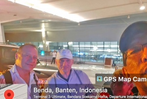 Soekarno Hatta internationella flygplats ( CGK ) till Jakarta City
