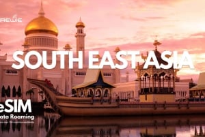 South East Asia: 6 Country eSIM Mobile Data Plan