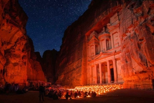 03-dagers tur: Petra, Wadi Rum og Dødehavet fra Amman