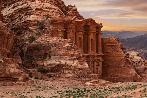 03-dagers tur: Petra, Wadi Rum og Dødehavet fra Amman