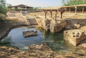 Amman: Totes Meer, Berg Nebo, Taufstätte mit Transport