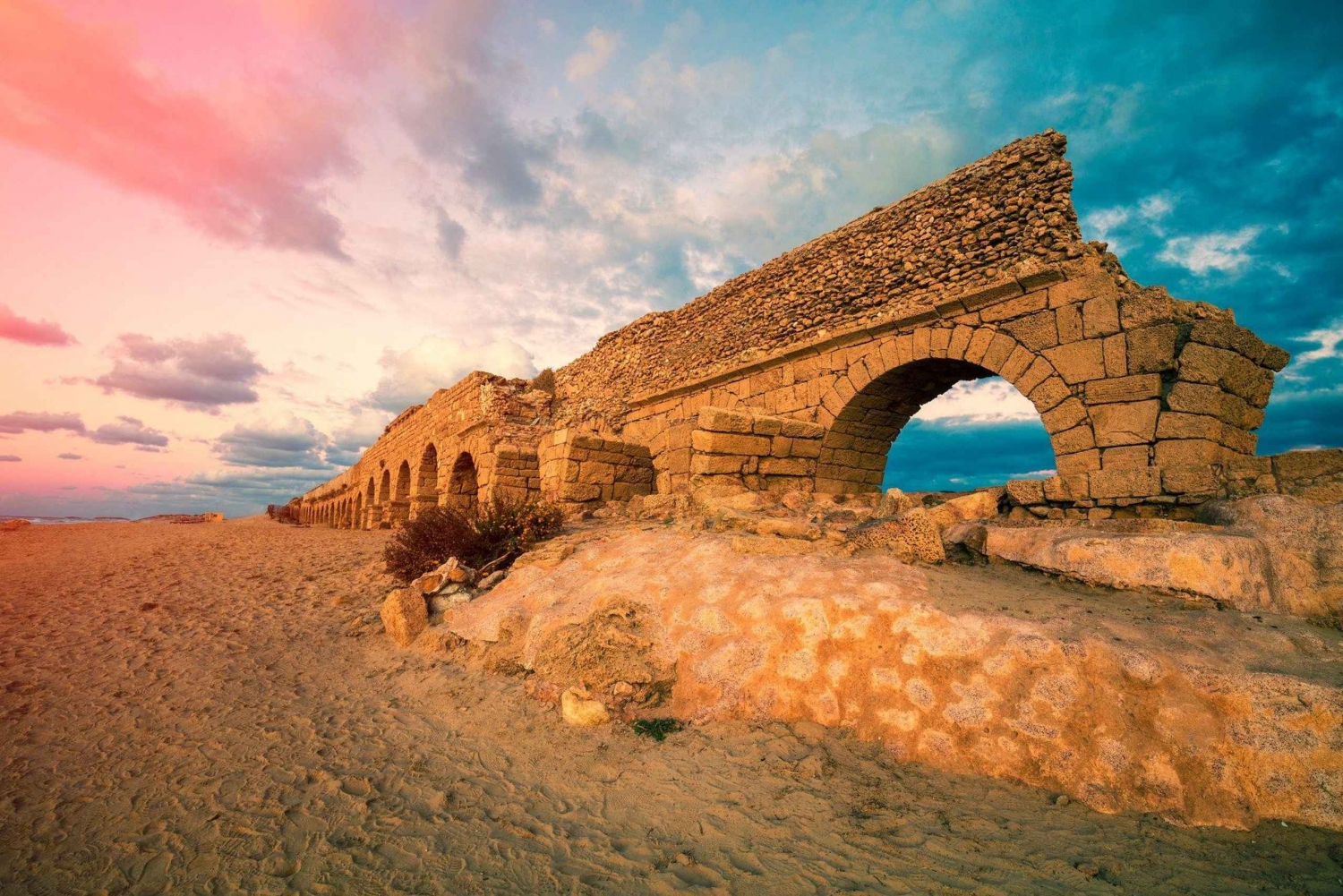 Tour di Cesarea, Haifa e Akko / Da Gerusalemme