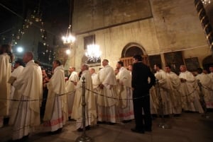 Nochebuena: Jerusalén y misa de medianoche en Belén